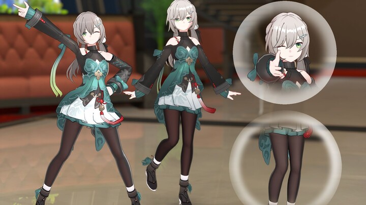 【MMD】❤️可爱の青雀 摸鱼の小曲！❤️（花ざかりWeekend✿）