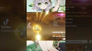 Gacha artefak Genshin Nahida #genshinimpact #nahida #gachagenshinimpact
