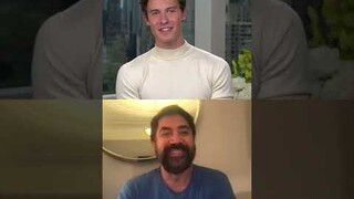 Vocal warm up with #ShawnMendes and #JavierBardem! | LYLE, LYLE, CROCODILE #shorts