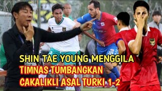 GACOR !!? TIMNAS INDONESIA U-20 TUMBANGKAN TIM ASAL TURKI 1-2 LAGA UJI COBA