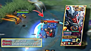 KHUFRA USERS MUST WATCH THIS GAMEPLAY | THIS IS WHY KHUFRA IS THE BEST TANK -MLBB