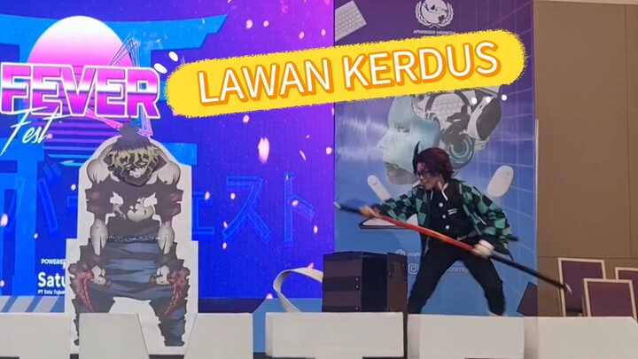 COSPLAY TANJIDOR DEMON SLAYER!!?