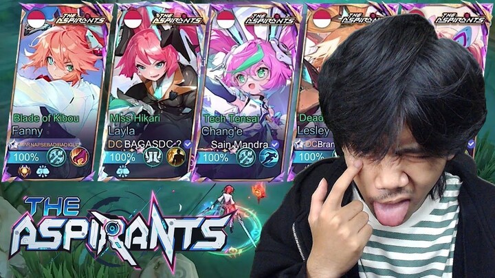 META FULL SKIN ASPIRANTS BERAKSI DI LAND OF DAWN - Mobile legends