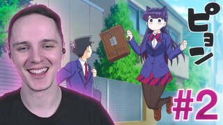 Komi Can't Communicate Episode 2 REACTION/REVIEW! - SHE'S SUCH A MEME!