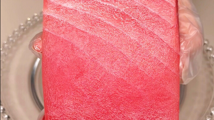 Immersive Meat-Cutting | Let Me Treat You to a Huge Slice of Iced Seedless Watermelon 🍉