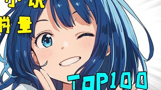 Penjualan novel ringan ~ top 100 ~, menurut Anda siapa yang top 1?