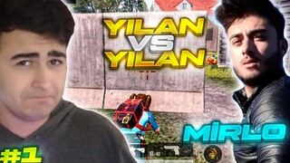 YILAN VS YILAN! MİRLO İLE AMBARDA M416 VS ATTIK ! PUBG MOBİLE