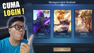 CUMA LOGIN DAPET SKIN LIGHTBORN DAN COLLECTOR !! PLAYER GRATISAN BIKIN MOONTON RUGI !