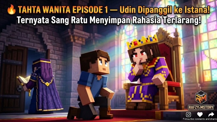 TAHTA WANITA EPISODE 1 — Udin Dipanggil ke Istana! Ternyata Sang Ratu Menyimpan Rahasia Terlarang⁉️