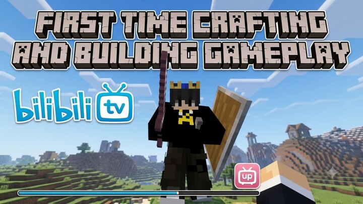 first time crafting and building gameplay