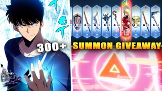 [Solo Leveling Arise] I do 300+ Summons & Account is YOURS!!!! (giveaway)