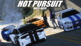 HOT PURSUIT - KITA SEMUA AKAN DIBUNUH ! SIAPA CEWE INI ? GTA V ROLEPLAY