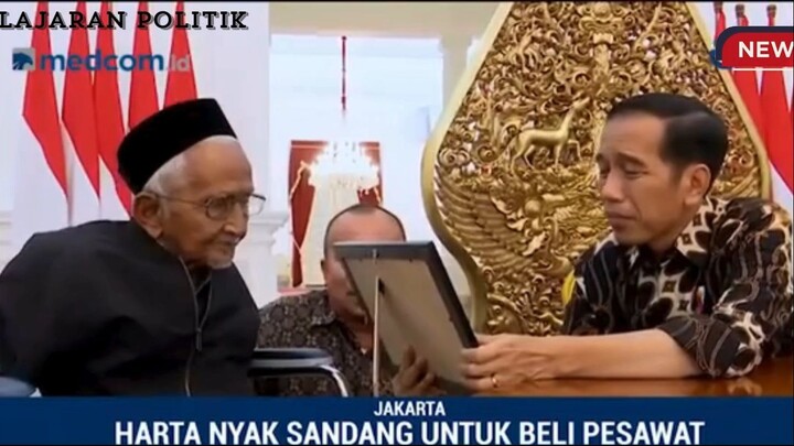 Penyumbang Dana Pesawat Pertama RI Bertemu Jokowi