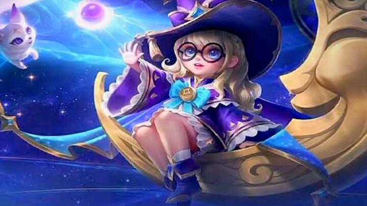 Mobile legend "Skin Chang'e Lunar Magic"