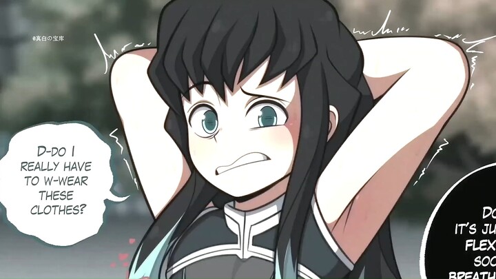 Demon Slayer Fan Fiction: Kyojuro Rengoku Feeds Nezuko a Piece of Fruit