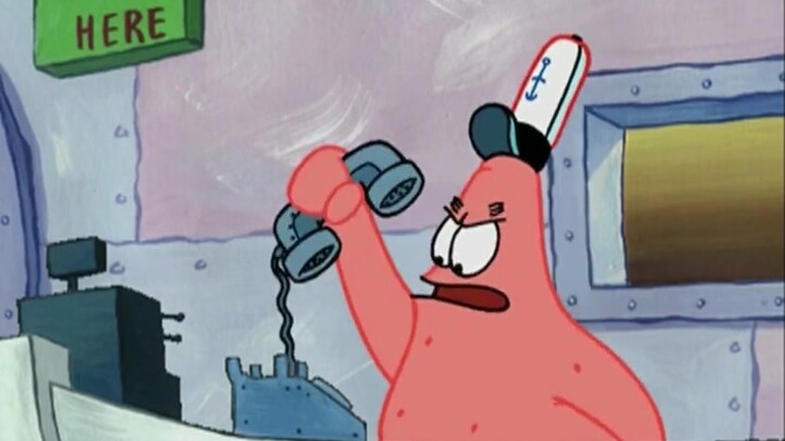 Patrick answers the phone - Ole Gei!!!