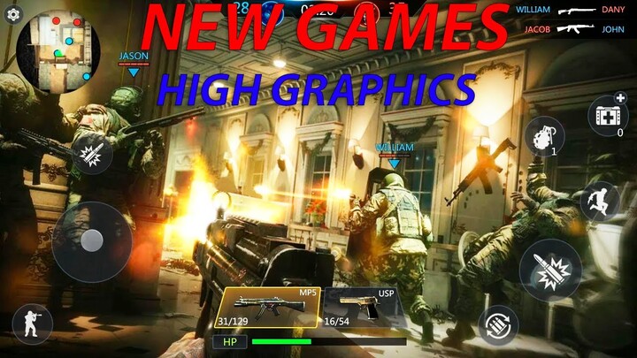 TOP 12  best NEW HIGH GRAPHICS GAMES ANDROID IOS 2023