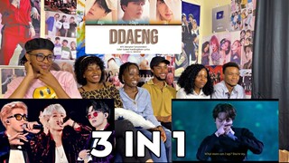 Showing our friends (Newbies) BTS Cypher 4 (stage mix) + 'DDAENG (땡)' Lyrics + OUTRO: TEAR Live