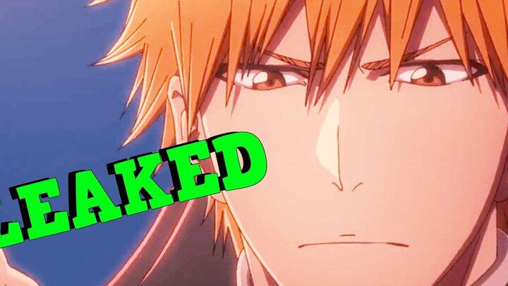 อนิเมะ Bleach พันปี Blood War เพิ่งหลุดออกมา