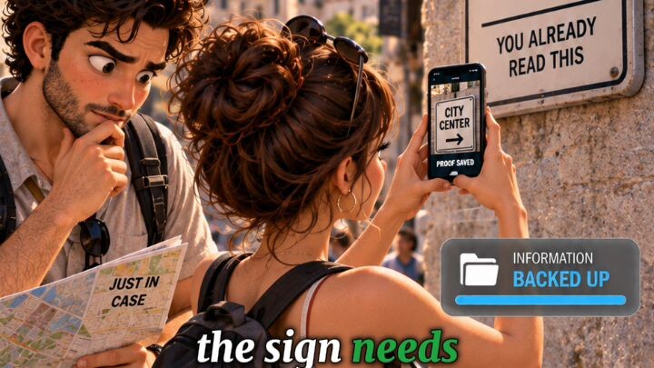 The Sign Needs Evidence