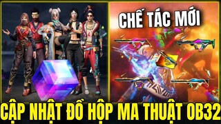Free Fire - Garena Tặng MP40 Thần Bài Cực Mạnh Free , Cập Nhật Đồ Mới Hộp Ma Thật | Chế Tác Groza