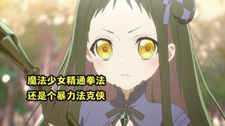 七月新番：魔法少女不仅精通拳法，还是满嘴法克的暴力萝莉