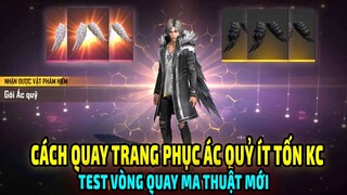 Test Vòng Quay Ma Thuật Mới Săn Balo Đôi Cánh Ác Quỷ +Trang Phục Ác Quỷ Cần Bao Nhiêu KC |Lee Gaming