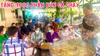 Rằm Tháng Giêng Vui Như Tết Nấu Hơn 1000 Phần Bún Cá Chay Tặng Bà Con Viếng Chùa | NĐMT#212