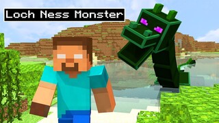 Monster School: Lake Monster - FUN ROWING LESSON | Minecraft Animation