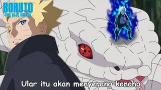 Boruto Melindungi Konoha Dari Ular Raksasa - Boruto Two Blu Vortex Episode Terbaru Part 170