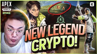 REVIEW LEGEND BARU CRYPTO! LANGSUNG KITA UJI COBA! - APEX LEGENDS MOBILE