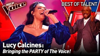 She brought the LATIN FLAVOUR to The Voice 💃