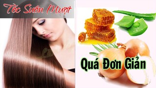 Simple natural smooth smooth hair |Tóc suôn mượt tự nhiên đơn giản | Làm Đẹp Từ Thiên Nhiên #25