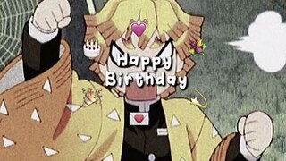 HBD zenitsu 🥳