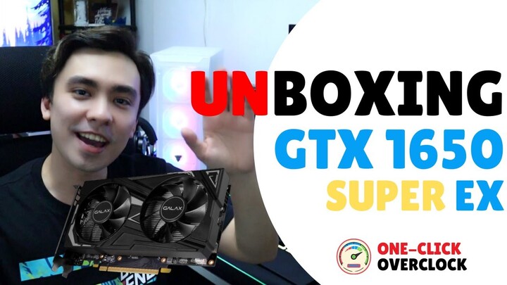 Galax GTX 1650 Super Unboxing