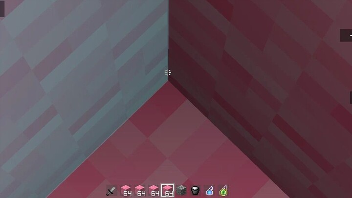 Shock! Minecraft can dig diagonal blocks!
