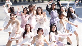 【Universitas Renmin Tiongkok】 Kembali untuk IZ*ONE? Selesaikan trilogi menjual bunga sekaligus! La v