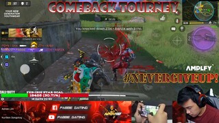 COMEBACK IS REAL | PABBIE GIGIL | TOURNAMENT HIGHLIGHTS | NRX 420 | CODM | GARENA