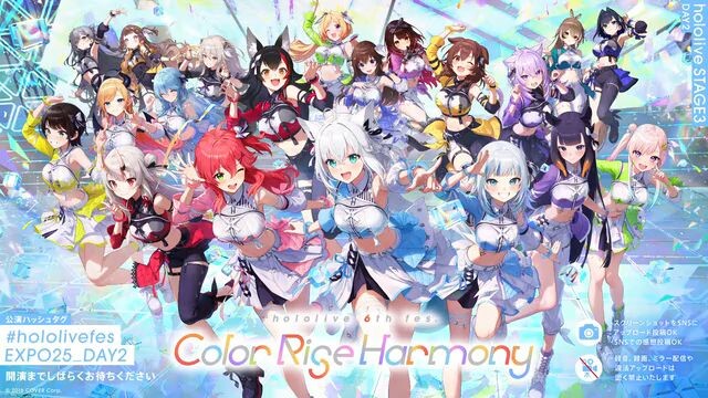 hololive 6th fes. Color Rise Harmony Stage III