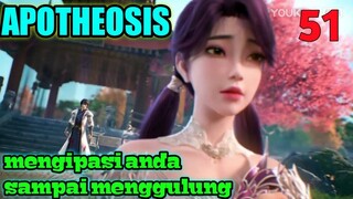 Alur Cerita Apotheosis S1 Part 51 : Mengipasi Anda Sampai Menggulung