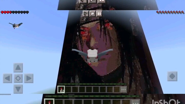 my logo in minecraft