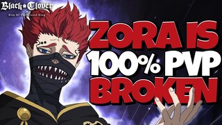 ZORA IS BROKEN & TAKING DOWN BLACK ASTA & MERELEONA IN PVP! REFLECT TRAP IS OP - Black Clover Mobile