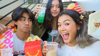 FAST FOOD MUKBANG WITH MY SIBLINGS