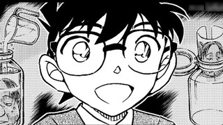 Conan episode 1128, the mystery of the head hidden in the glass jar, the mysterious old lady is read