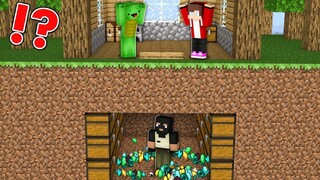 Who lives Under JJ and Mikey's House in Minecraft - Maizen