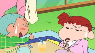 Crayon Shin-chan Gourmet Chapter: Tanpa diduga, Shin-chan berkata dia harus mengantri untuk makan od