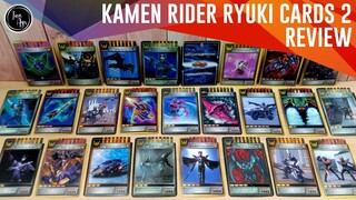 [ REVIEW ] Kamen Rider Ryuki 仮面ライダー龍騎 Advent Cards B アドベントカード Kartu Dragon Knight ナイト Ryuga リュウガ