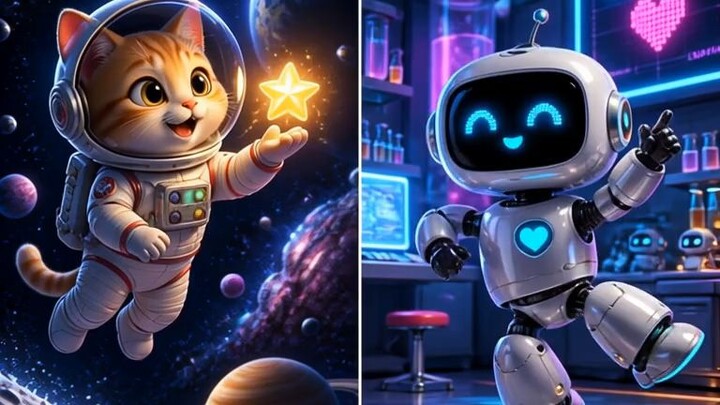 Ai short cartoons animation video ✨