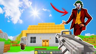 จะเกิดอะไรขึ้น? โจ๊กเกอร์😨 ''ถล่มเมือง'' ของลุงบ้วย | MINECRAFT สตอรี่ Joker