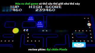 review phim Đại Chiến Pixels 2015 #reviewfilm